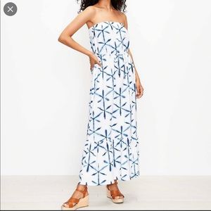 Loft Strapless Maci Dress